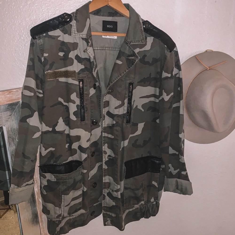 Oversized BDG Military Jacket